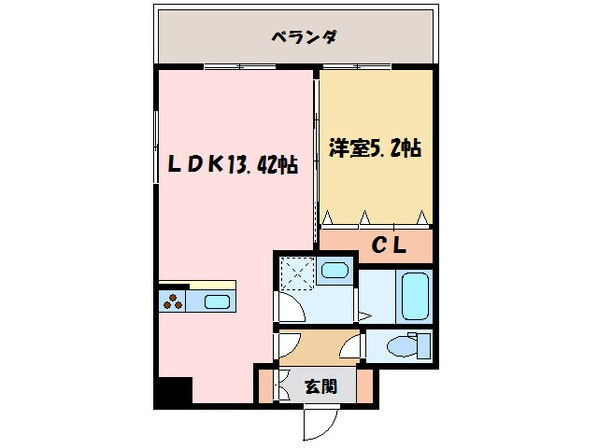 ロイヤルステージ庄内の物件間取画像